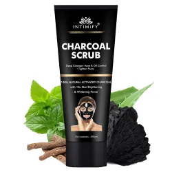 INTIMIFY Charcoal Peel Off Mask For Men And Women, Face Whitening & Brightening Activated Charcoal Mask For Balckheads & Glowing Skin 100 gm (Pack of 1)