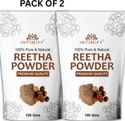 INTIMIFY Organic Reetha Powder For Hair Growth 200 gm