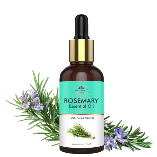 Image of INTIMIFY Rosemary Essential Oil For Hair Growth, Reduce Acne, Moisturize Skin For Men & Women 30 ml