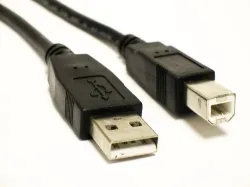 Invento 3 Mtr USB Cable Printer Type A to B Male High Speed Scanner Printer