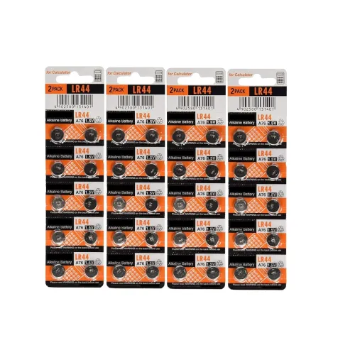 Image of Invento 40pcs LR44 Alkaline Batteries