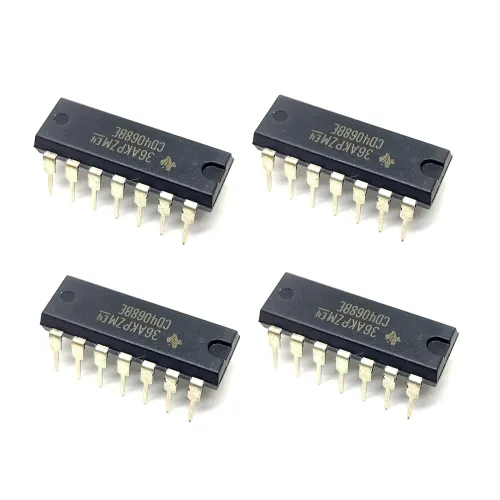 Image of INVENTO 4Pcs CD4068BE 8-Input AND/NAND Logic Gate IC