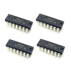 INVENTO 4Pcs CD4068BE 8-Input AND/NAND Logic Gate IC