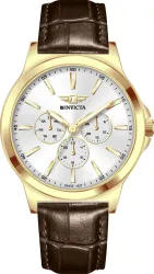Invicta Quartz Silver Dial Analog Watch for Men