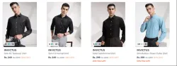 INVICTUS Mens Shirts starting at ₹249