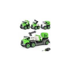 Invite Enterprise 3-in-1 City Cleaner Garbage Truck Toy