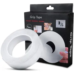 IONIX Transparent Double Sided Nano Tape for Wall, Craft & Multipurpose Adhesive Use