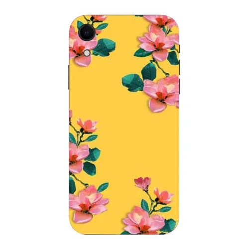 Image of iPhone XR 3D Hard Case – Yellow Floral