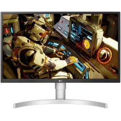 LG 69 cm/27 inches LCD 4K-UHD 3840 x 2160 Pixels HDR 10 Monitor 