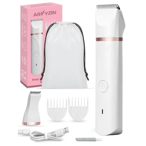 Image of IPX7 Waterproof Hair Trimmer for Women 