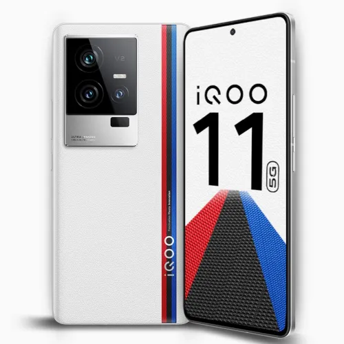 Image of iQOO 11 5G (Legend, 8GB RAM, 256 GB Storage) | Snapdragon ® 8 Gen 2 Mobile Platform | 2K E6 AMOLED Display |