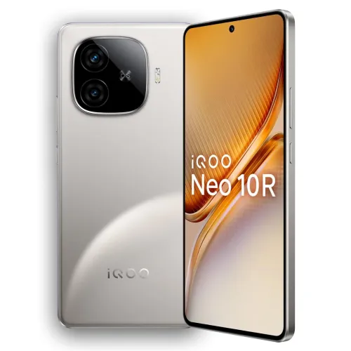 Image of iQOO Neo 10R 5G (Moonknight Titanium, 8GB RAM, 256GB Storage) | 