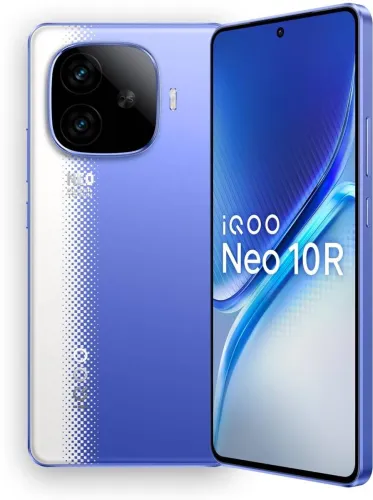 Image of IQOO Neo 10R 5G (Raging Blue, 256 GB) (8 GB RAM)