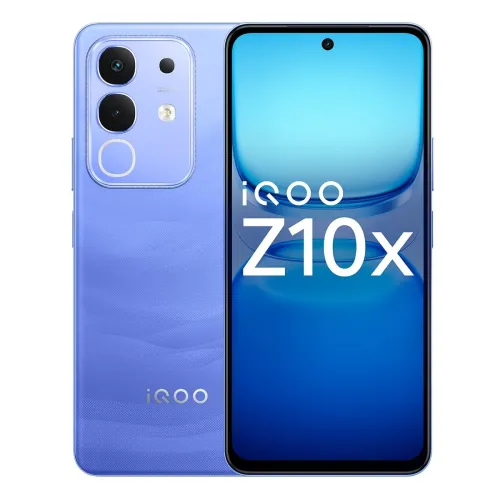 Image of iQOO Z10x 5G (Ultramarine, 6GB RAM, 128GB Storage) 