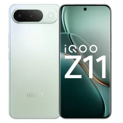 iQOO Z11 5G (Aurora Green, 8GB RAM, 128GB Storage) | India's 1st MediaTek Dimensity 7500 Turbo Processor* | 3D Curved Display- Brightest Display in the Segment* | AI Captions- Record & Recap...