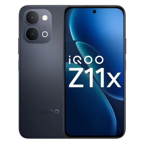 Image of iQOO Z11x 5G (Titan Black, 8GB RAM, 128 GB Storage) 