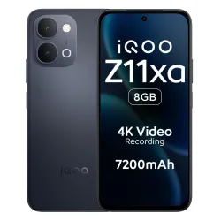 iQOO Z11xa 5G (Titan Black, 8GB RAM, 128 GB Storage)