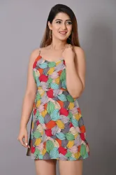 IQRAAR Womens Fit & Flare Dress.
