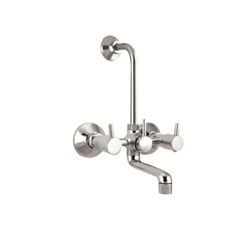 Image of iRiS 2-in-1 Brass Wall Mixer Set
