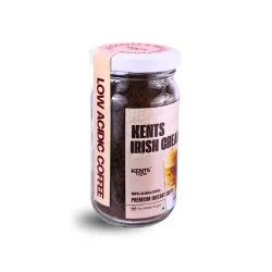 Kents Coffee Irish Cream Instant Coffee 50g Jar | LOW ACIDIC COFFEE | Tiramisu Strong & Flavoured | 100% Arabica Coffee | No Chicory, No Malt | Hot & Cold | Tiramisu Flavour | 100% Pure Chik...