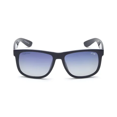 Image of IRUS 100% UV protected sunglasses for Men | Size- Medium | Shape- Wayfarer