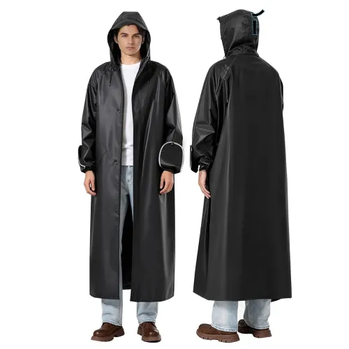 Image of ISABRELLA Long Rain Coat for Men 