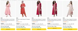 ishin Womens Kurtas upto 75% discount 