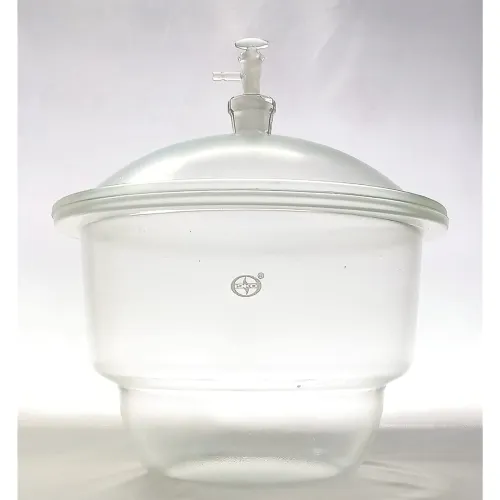 Image of ISKO 300mm Borosilicate Glass Vacuum Desiccator