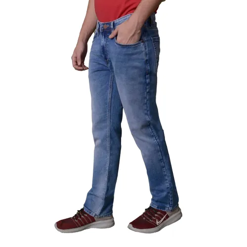 Image of i'sol Men's Premium Straight Fit Stretchable Jeans 