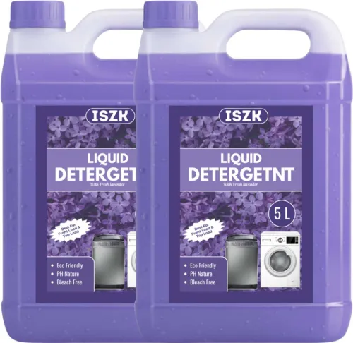 Image of ISZK Ultra Wash 10L Stain Fighter Laundry Liquid Lavender Liquid Detergent