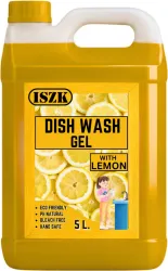 ISZK Dish Wash Liquid 5L Anti-Bacterial Cleaning Gel 