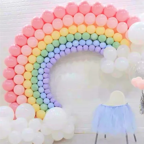 Image of ITAF Multicolor Pastel Balloons For Birthday /Anniversary /Engagement/Wedding /Baby Shower /Farewell /Any Special Event 