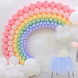 ITAF Multicolor Pastel Balloons For Birthday /Anniversary /Engagement/Wedding /Baby Shower /Farewell /Any Special Event 