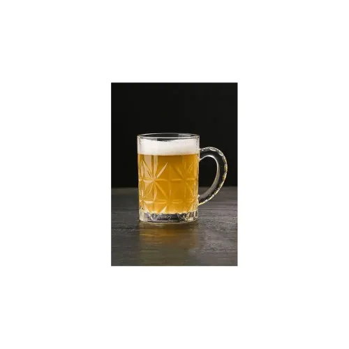 Image of Italian Premium Glass Beer Mug 