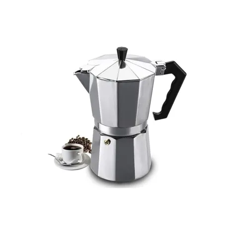 Image of Italian Style Moka Pot Stovetop Espresso Coffee Maker