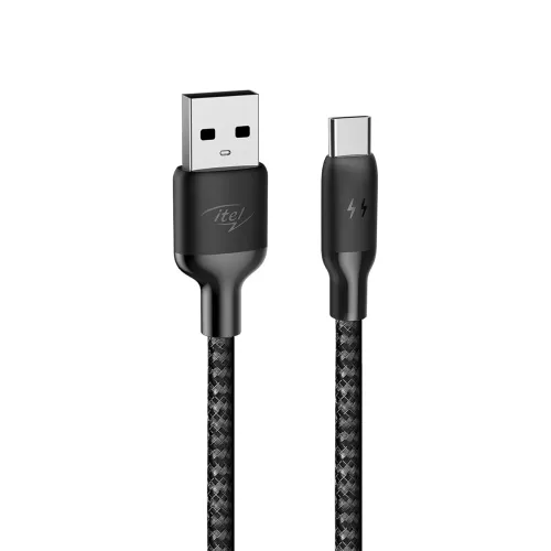 Image of itel Nylon Braided Type C Cable 