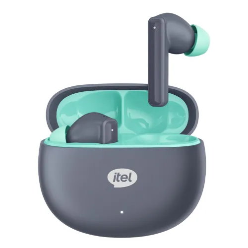 Image of Itel Rhythm Wireless Earbuds 30H Playtime (Grey)
