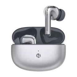 itel T31 Pro with 32dB ANC, 45 Hours playback , Fast Charging , 13mm driver Bluetooth Headset (Silver, True Wireless)