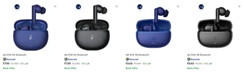 Image of itel True Wireless Earbuds at minimum 70% Discount