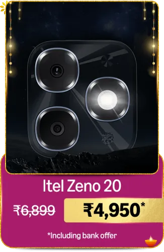 Image of Itel Zeno 20 Smartphone @ ₹4950 on Big Billion Day Sale