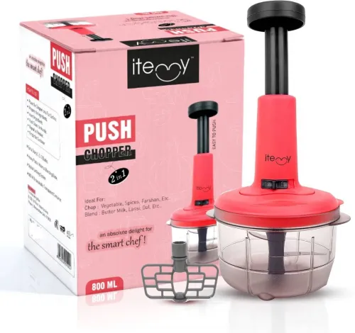 Image of Itemy 2-in-1 Push Vegetable Chopper – 650ml