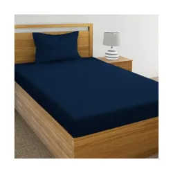 IVAZA Glace Cotton Single Bedsheet