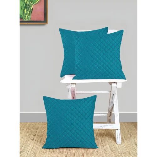 Image of IVAZA Quilted Design Cushion Covers Po3