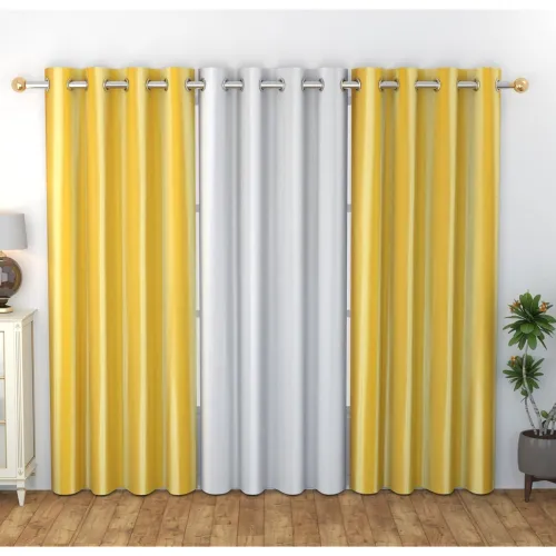 Image of IVAZA Solid Plain Window Curtains So3
