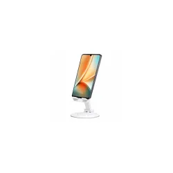 iVOOMi Universal Mobile Stand for Desk, Adjustable Phone Stand with 360° Rotation, Foldable Metal Mobile Holder for Smar