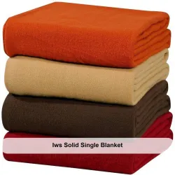 IWS Solid Single AC Blanket for  AC Room