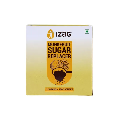Image of iZaG Monk Fruit Natural Sweetener cystaline | Zero Calorie Sugar Alternative | Keto & Diabetic Friendly | 1:1 Sugar Repl