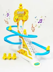 J K INTERNATIONAL Duck Slide Toy Set Duck Track Toys for Kids 