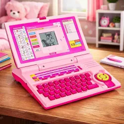 J K INTERNATIONAL Educational Laptop Computer Toy with Mouse