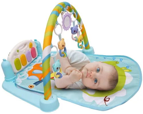 Image of J K INTERNATIONAL 5 in 1 Indian Musical Keyboard Mat Piano Gym 